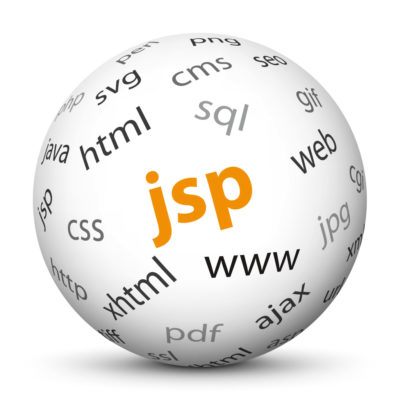 White Sphere with Tag-Cloud / Word-Cloud! Acronym: "jsp"