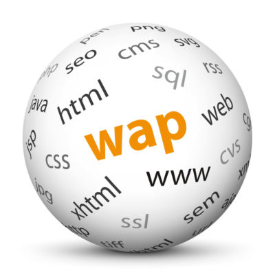 White Sphere with Tag-Cloud / Word-Cloud! Acronym: "wap"